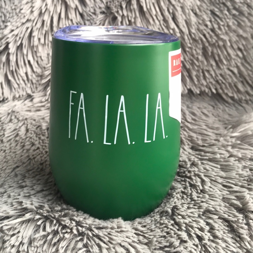 Rae Dunn ‘Fa La La’ Insulated Wine Tumbler